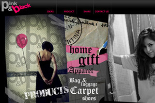 Pink and Black Fashion網站