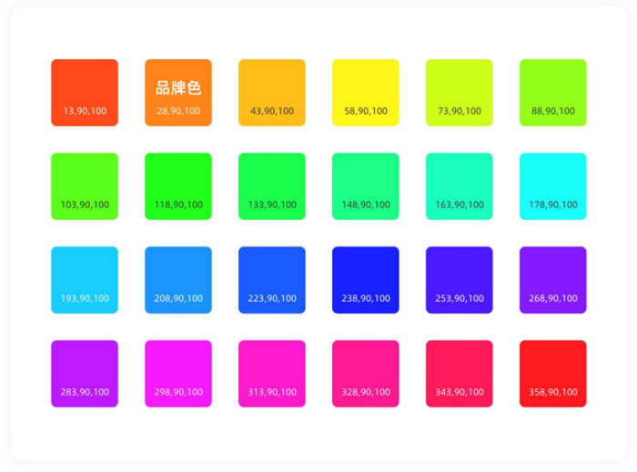 APP設計案例參考：如何為品牌APP制定一套合適的配色方案