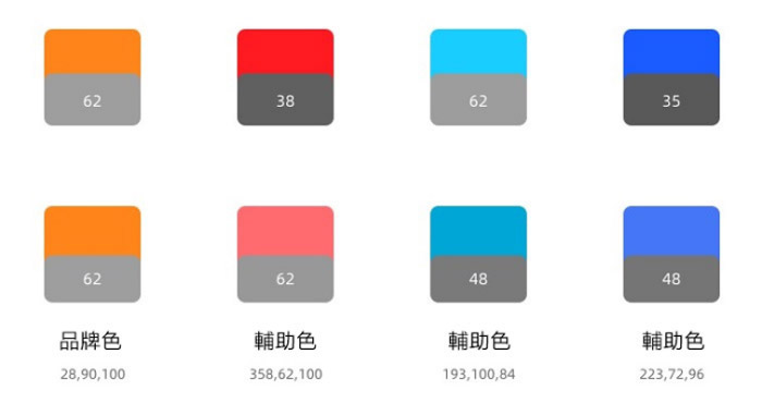 APP設計案例參考：如何為品牌APP制定一套合適的配色方案