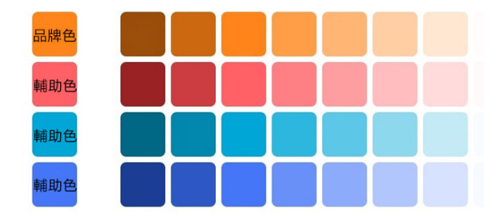 APP設計案例參考：如何為品牌APP制定一套合適的配色方案