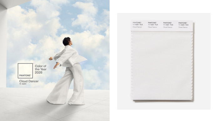 2026 PANTONE年度代表色:如何將雲上舞白應用於平面設計與網頁設計