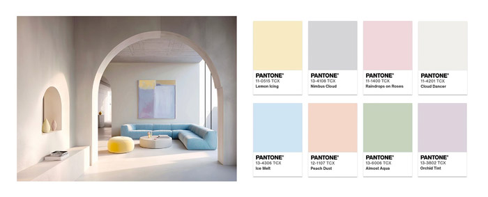 2026 PANTONE年度代表色:如何將雲上舞白應用於平面設計與網頁設計